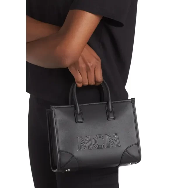 MCM - Mini Leather Tote - Image 3