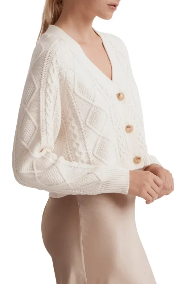 Madewell - Cable Crop Cardigan - Image 5