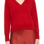 Vince – V-Neck Wool & Cashmere Sweater