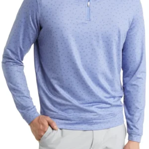 Peter Millar – Perth Carts Performance Knit Quarter Zip Pullover