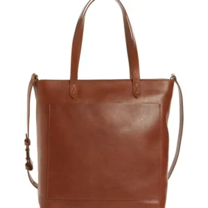 Madewell - The Zip-Top Medium Transport Leather Tote
