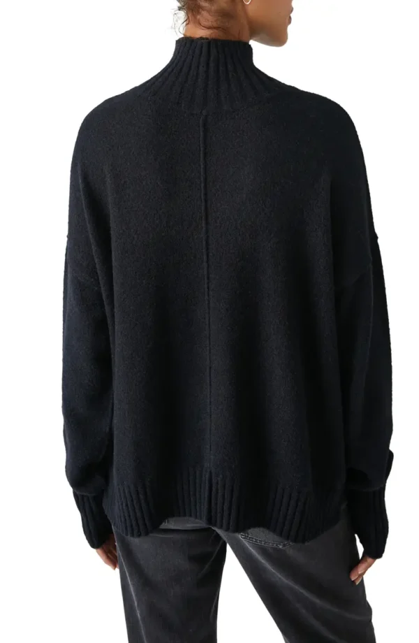 Free People - Vancouver Mock Neck Sweater - Image 2