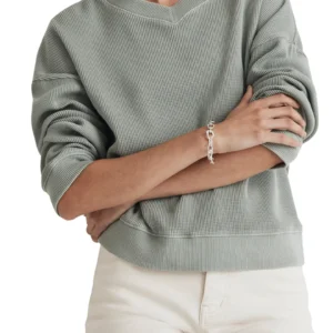 Madewell - Thermal Knit Long Sleeve Top