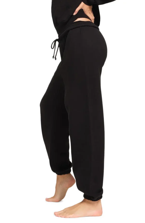 SKIMS - Cotton Blend Fleece Drawstring Joggers - Image 3