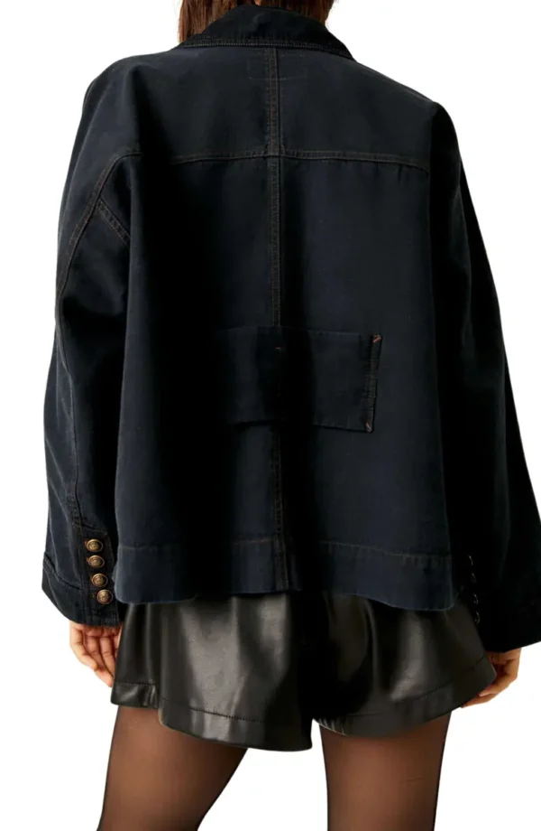 Free People - Viva Surplus Double Breasted Jacket - Image 2