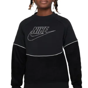 Nike - Kids' Sportswear Fleece Logo Sweatshirt (Little Kid & Big Kid)